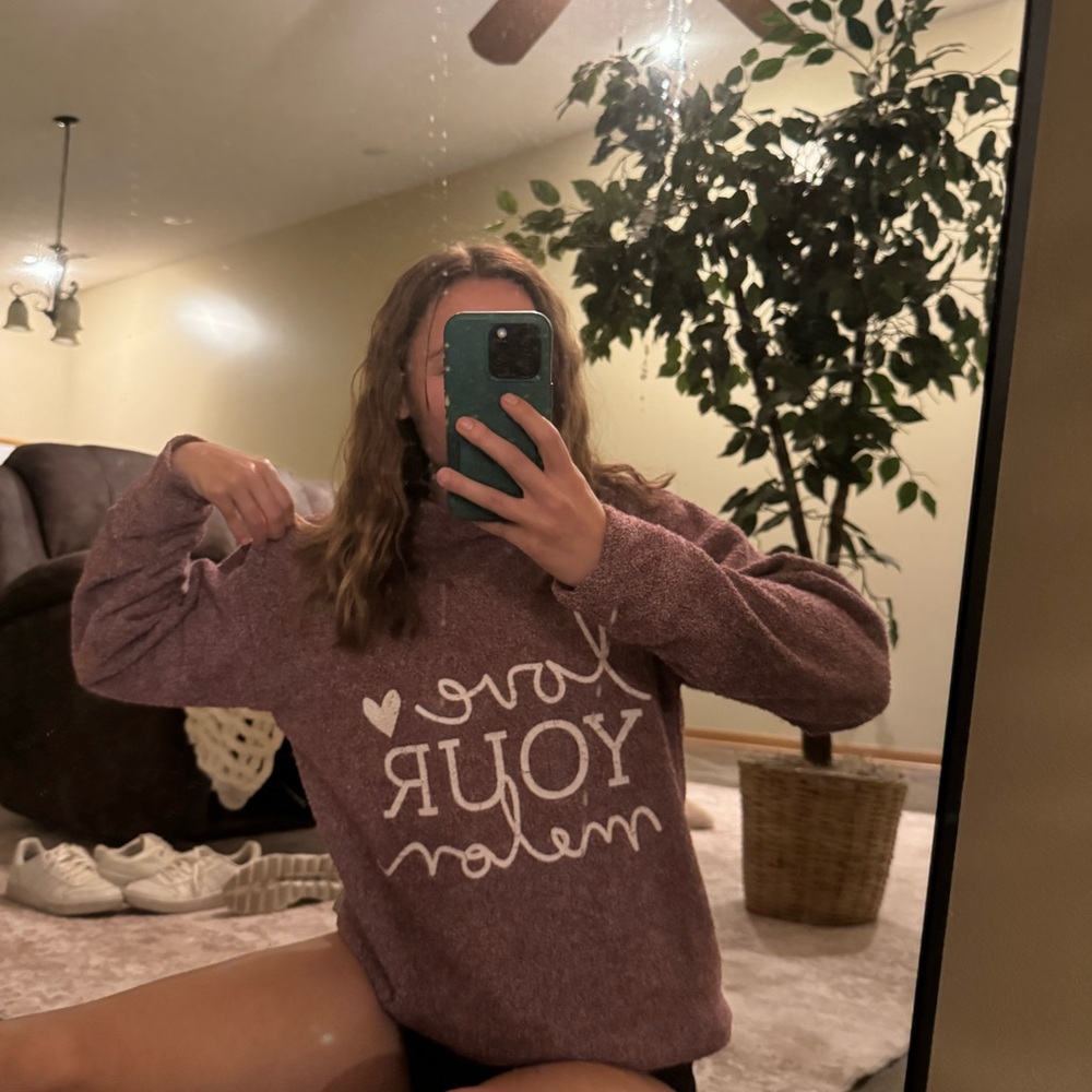 Wooly threads Love Your Melon sweatshirt